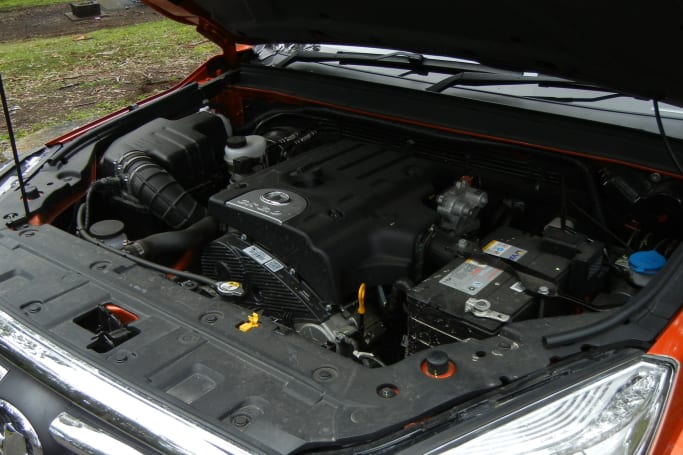 The 2.0-litre four cylinder diesel delivers 110kW/310Nm.