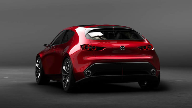 The Kai concept shares the Mazda family resemblance externally.