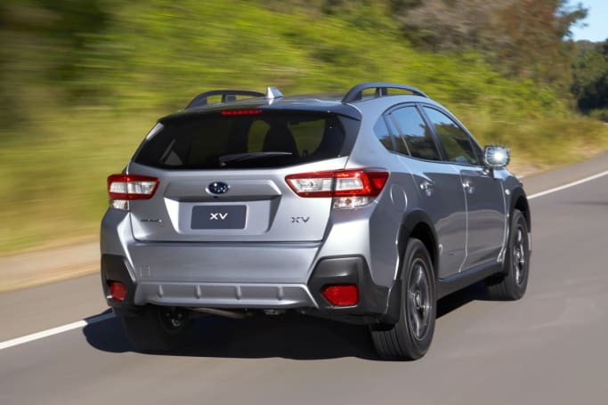 Subaru Xv 2017 Review Carsguide The New Taillights Now Extend Into Tailgate 2 0i Shown