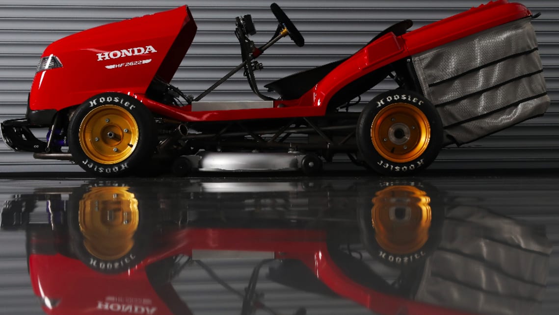 Honda Mean Mower V2 A 241km H Lawnmower From Hell Car News