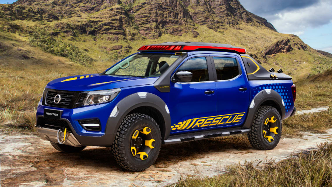 Nissan Frontier Sentinel: Rescue-spec Navara revealed ... Nissan Frontier Sentinel: Rescue-spec Navara revealed ...