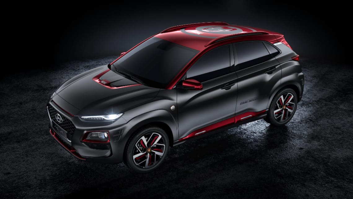 Hyundai Kona Iron Man Edition Marvel Themed Superhero