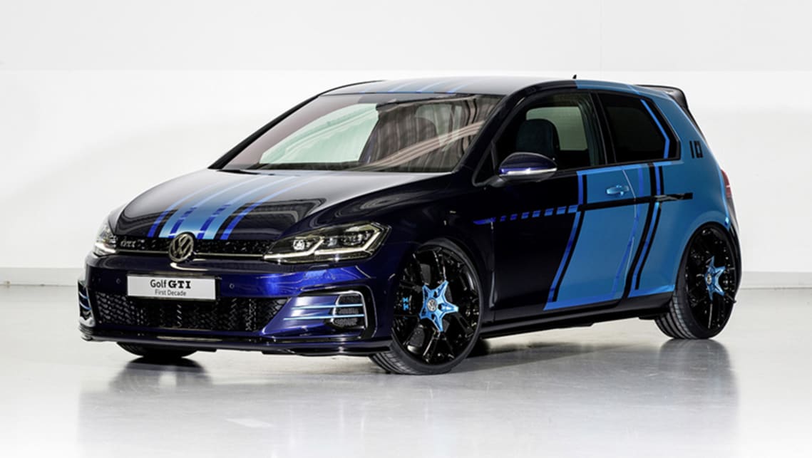 Volkswagen Golf GTI First Decade concept revealed at Worthersee