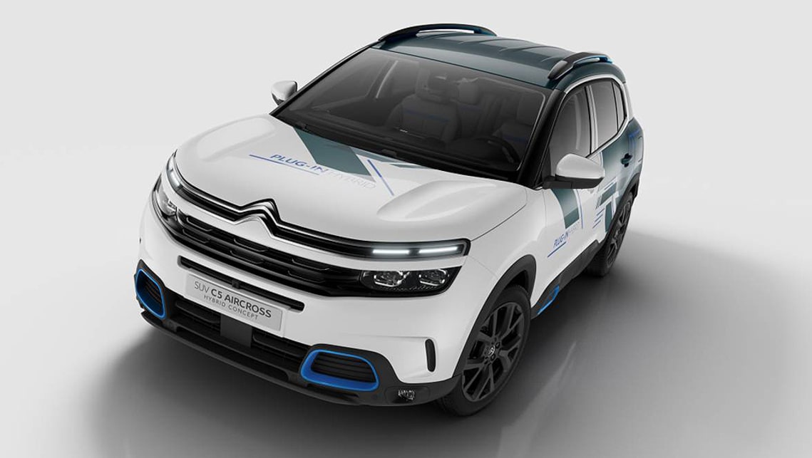 Citroen C5 Aircross 2019: Hybrid concept revealed ahead of ...