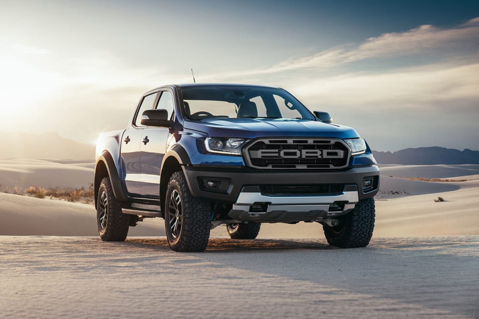 It’s a big unit 5398mm long 2180mm wide 1873mm high – and it has a wider track than the Ranger
