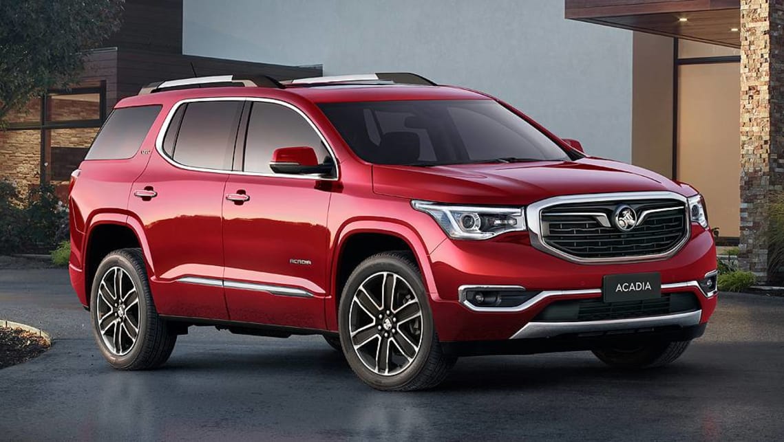 Holden Acadia 2018 officially revealed - Car News | CarsGuide