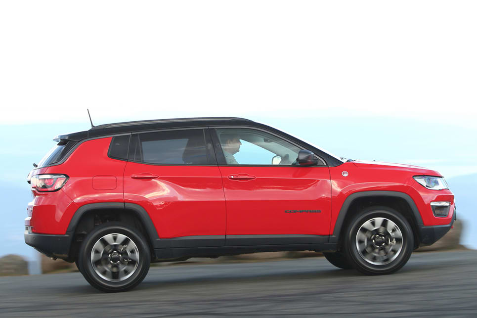 There are too many cute SUVs on this planet, which is why Jeep’s unapologetically tough styling is always welcome in my books. (Jeep Compass Trailhawk pictured)