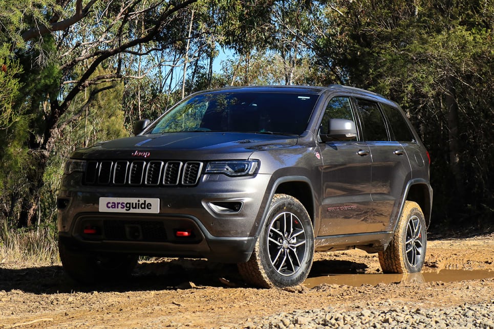 jeep grand cherokee trailhawk 2018 off road review carsguide