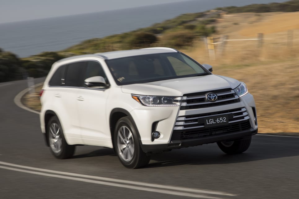 Toyota Kluger Grande 2018 Review Snapshot Carsguide