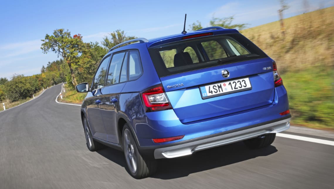 Skoda Fabia Combi Scoutline 2019 Tiny Wagon Gets Rugged Makeover