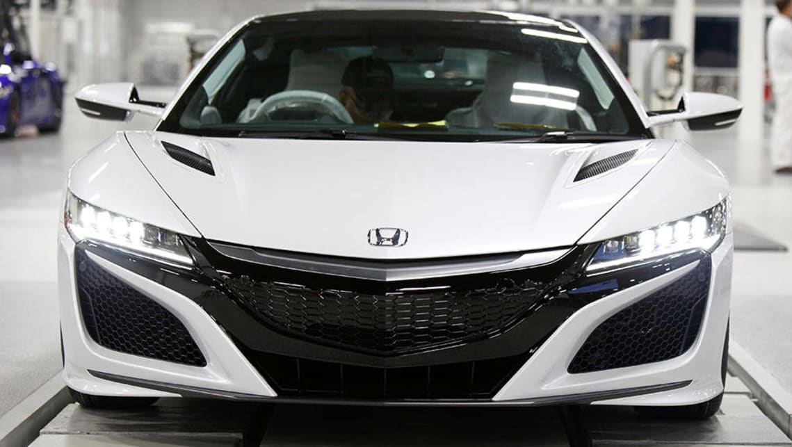 Honda Kicks Off Right Hand Drive Nsx Production Car News