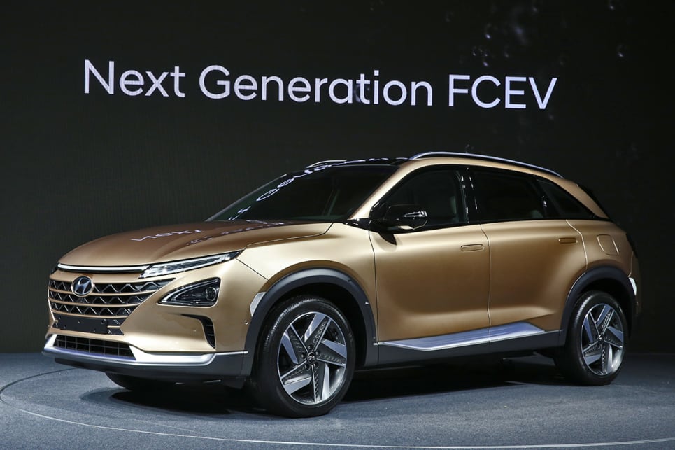 Hyundai hydrogen fuel cell SUV 2018 revealed  Car News  CarsGuide