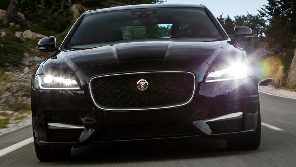 Jaguar XF 2016 black