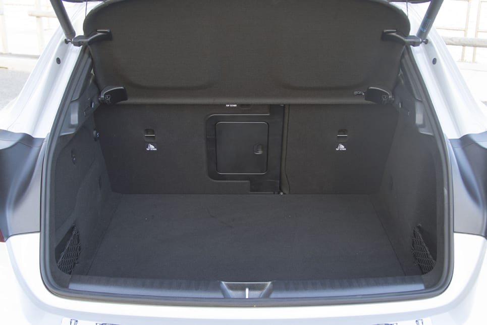The GLA's boot holds an entirely reasonable 421 litres. (image: Peter Anderson)