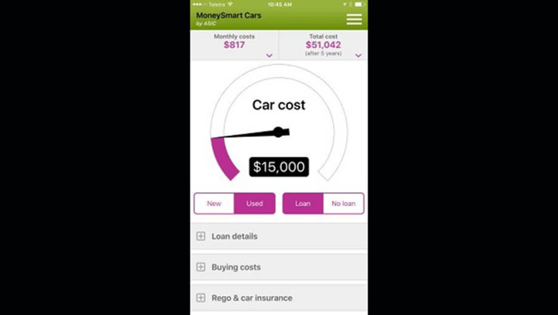 New App Reveals The Real Costs Of Buying A Car Car News Carsguide - new app reveals the real costs of buying a car