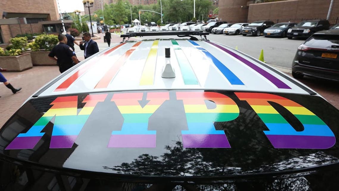 police gay pride nyc 2018