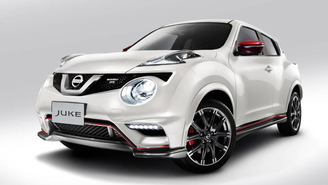 Nissan Juke NISMO RS 2017 white suv