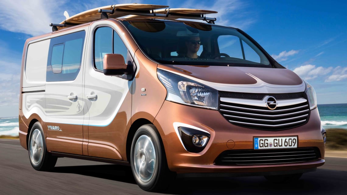 Opel Vivaro Surf Edition Previews Next Holden Sandman Car News