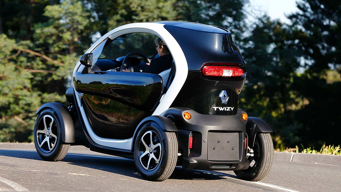 Маленький Рено Twizy