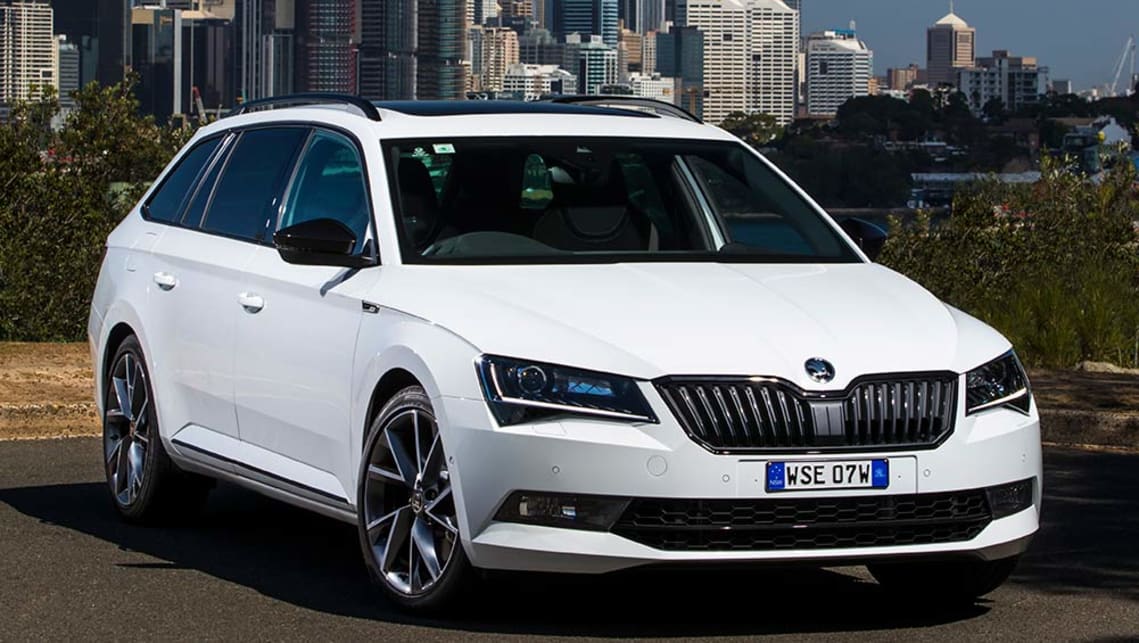 Skoda Superb Sportline Wagon 2017 Review Carsguide
