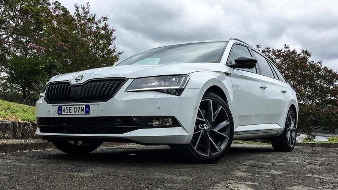 Skoda Superb Sportline Wagon 2017 Review Carsguide