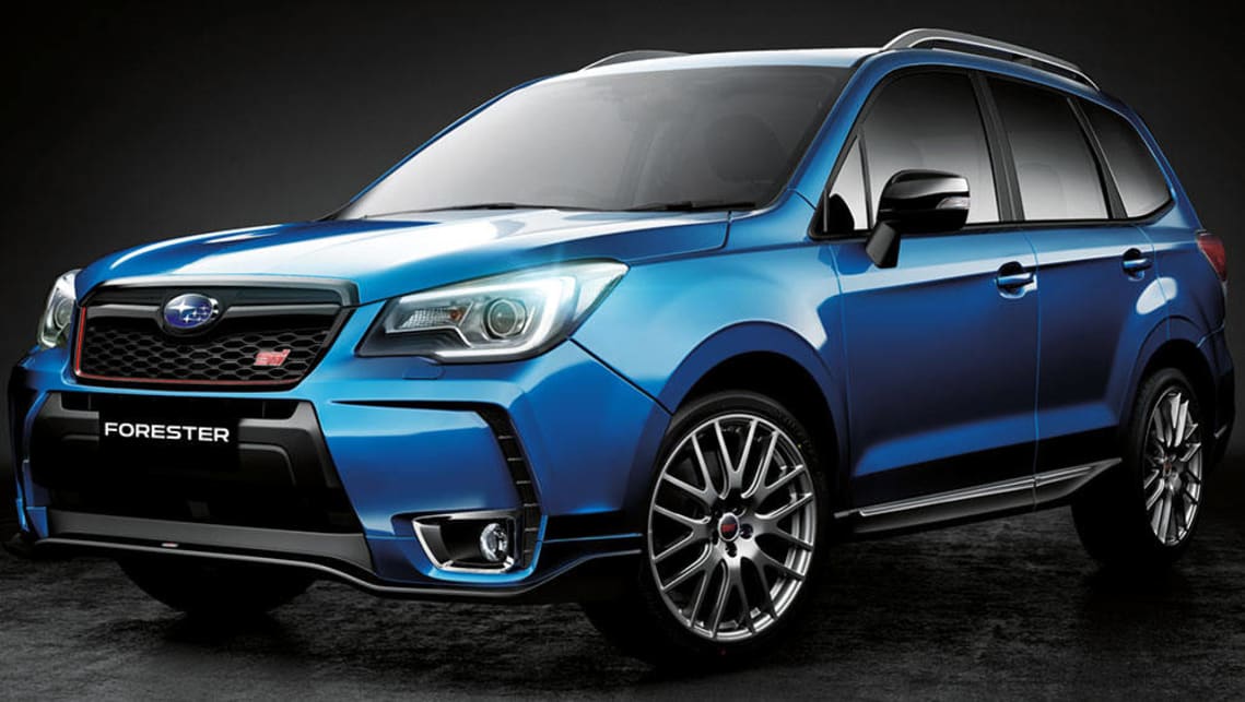 Subaru Forester tS limited edition blue 2016