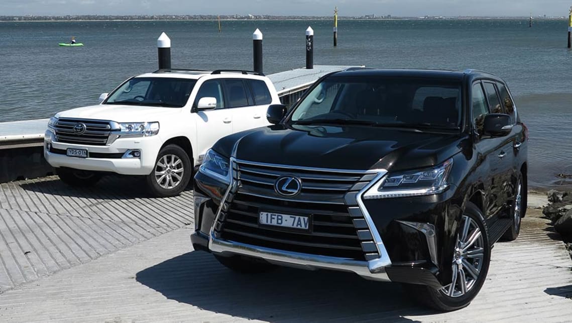 Toyota Land Cruiser Sahara and Lexus LX570 2016 review ...