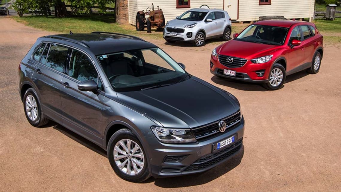 Kia Volkswagen kia sportage mazda cx 5 and volkswagen tiguan 2016 review Kia Volkswagen kia sportage mazda cx 5 and volkswagen tiguan 2016 review