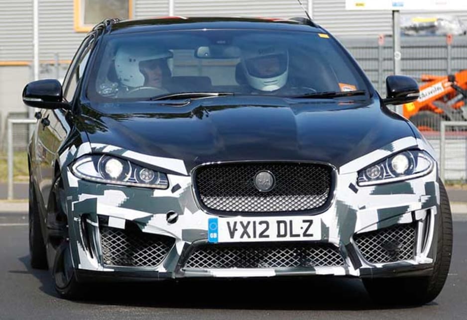 Jaguar Xfr S Sportbrake Spy Shots Car News Carsguide