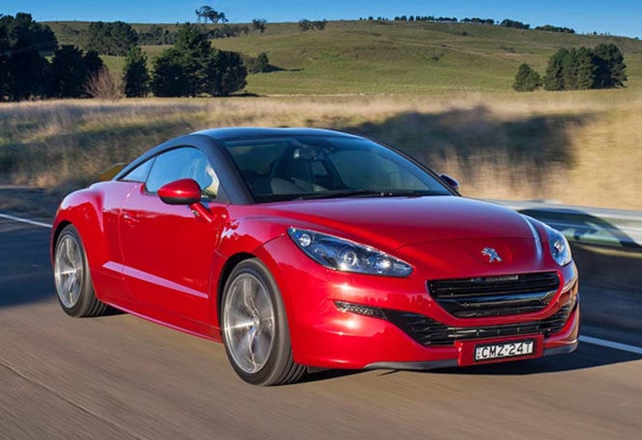Peugeot RCZ красный