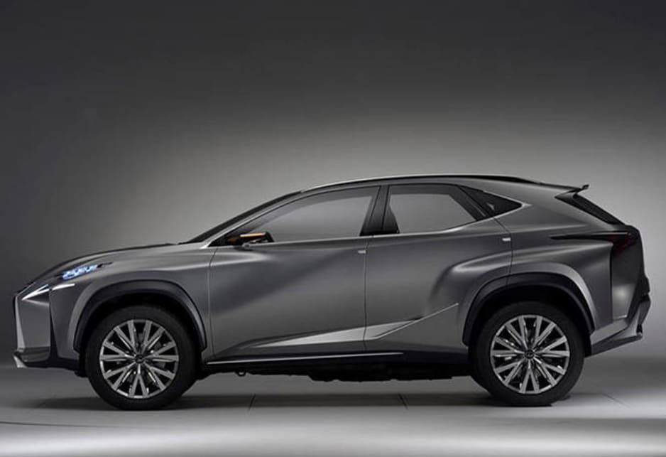 Lexus Lf Nx Concept Revealed Car News Carsguide