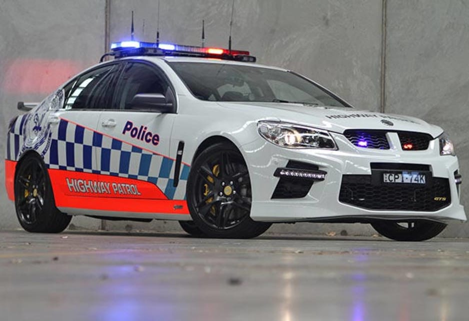 hsv gts australia s fastest police car car news carsguide