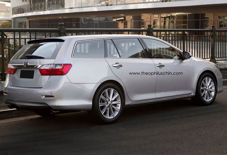 Toyota Camry wagon | rendered - Car News | CarsGuide
