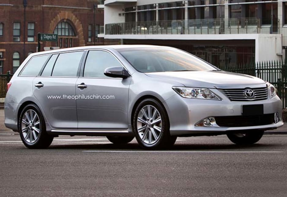 Toyota Camry wagon | rendered - Car News | CarsGuide