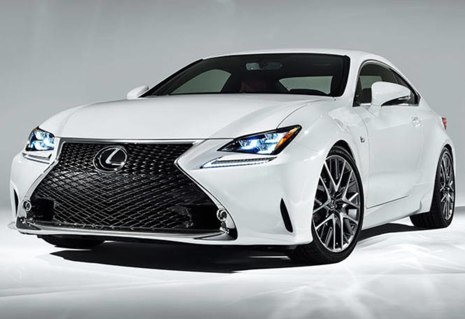 2018 Hyundai Santa Fe Sport >> 2014 Lexus RC 350 F Sport revealed - Car News | CarsGuide 2018 Hyundai Santa Fe Sport >> 2014 Lexus RC 350 F Sport revealed - Car News | CarsGuide