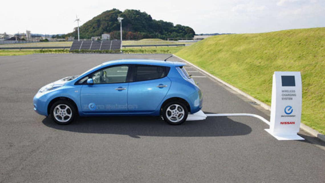 Nissan Unveils Induction Charger Car News Carsguide