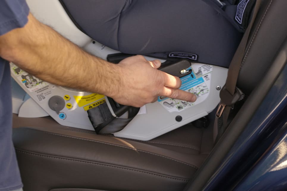 Baby Car Seat Installation How To Install A Correctly You Ll Find The Isofix Straps Either Side Of Seat