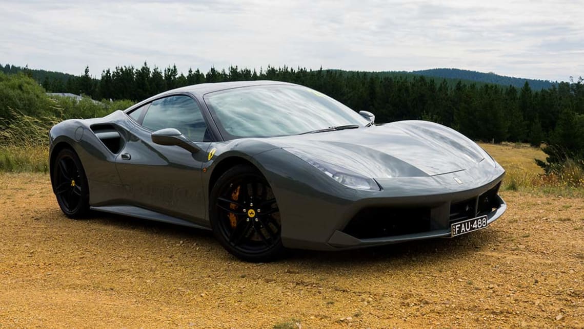 ferrari 488 GTB 2017 convertible grey image credit james cleary %281%29