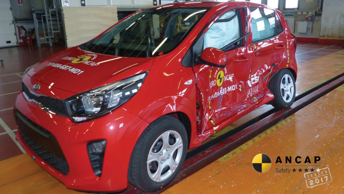 Kia Picanto Handed Four Star Ancap Safety Rating Car News Carsguide