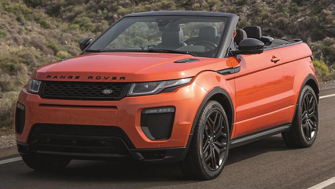 2016 Range Rover Evoque Convertible New Car Sales Price