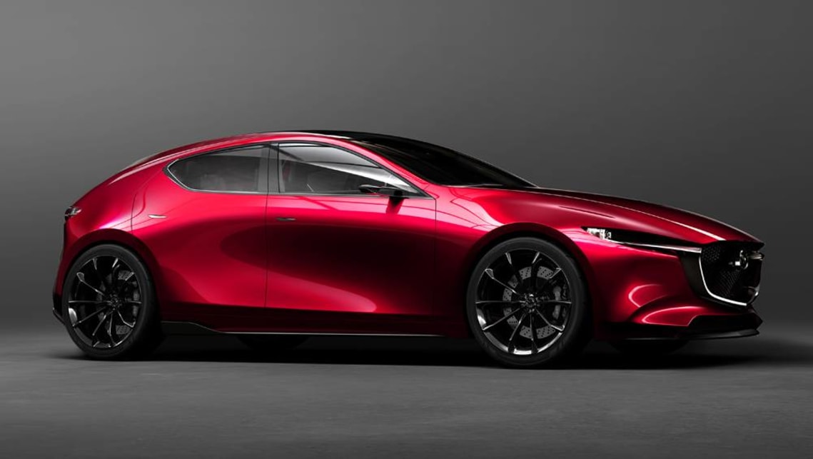 Mazda 3 2019 previewed by Kai concept in Tokyo