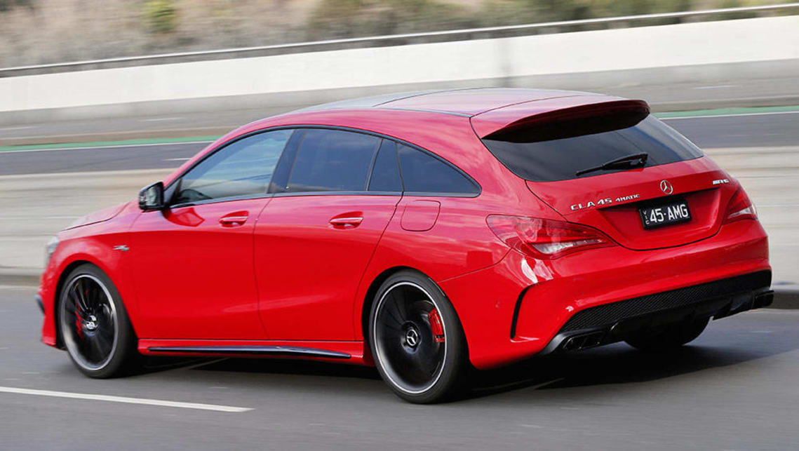 Mercedes-Benz CLA 45 AMG Shooting Brake 2016 review | CarsGuide Mercedes-Benz CLA 45 AMG Shooting Brake 2016 review | CarsGuide