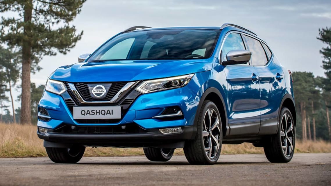 nissan qashqai blue 2018 %284%29