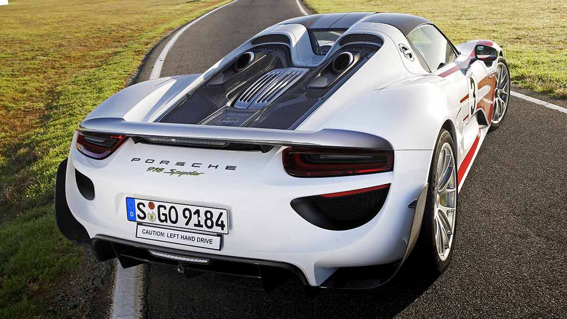 Porsche 918 Spyder 2015 Review Carsguide