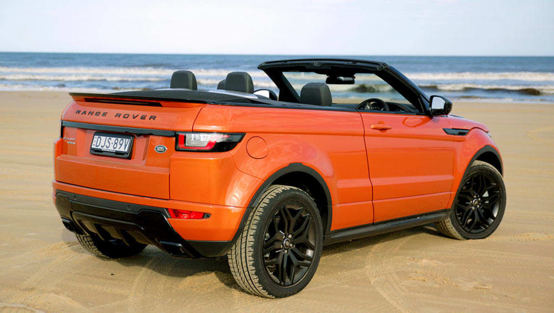 Range Rover Evoque Convertible 2016 review first Australian drive