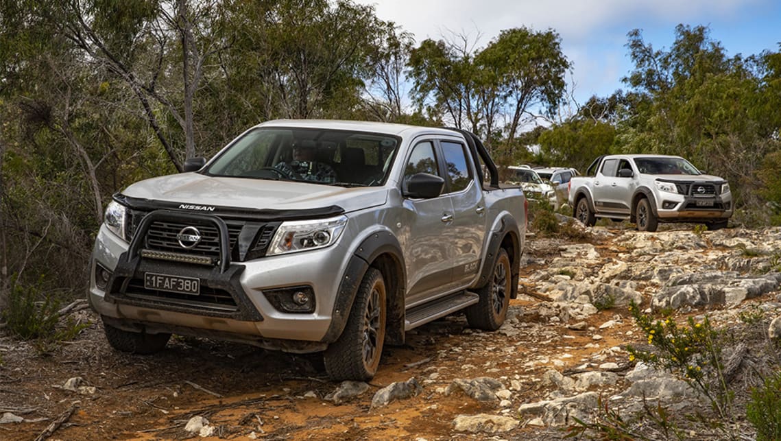Nissan Navara St Black Edition 2019 Off Road Review Carsguide