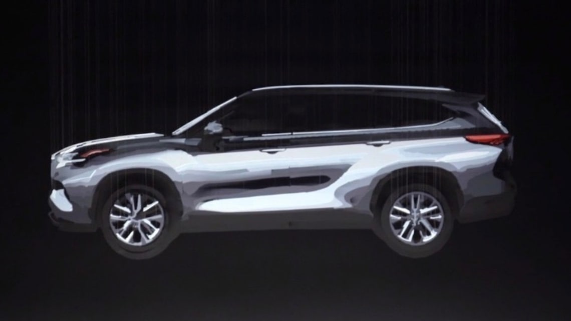 Toyota Kluger 2020 Teased Car News Carsguide