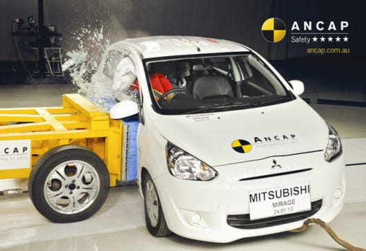 Five Points Auto Sales >> Mitsubishi Mirage gets top crash rating - Car News | CarsGuide Five Points Auto Sales >> Mitsubishi Mirage gets top crash rating - Car News | CarsGuide