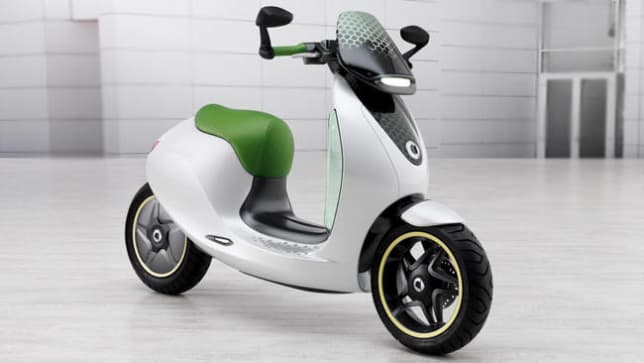 mercedes benz smart electric scooter nod car news carsguide