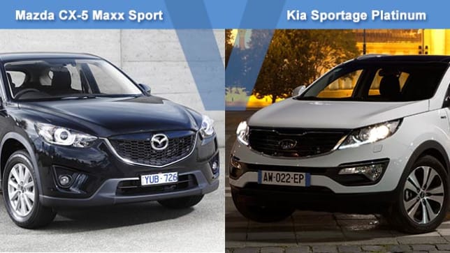 Kia sportage vs mazda cx5 Kia sportage vs mazda cx5